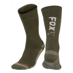 Fox Green/Silver Thermolite Long Sock (40-43)