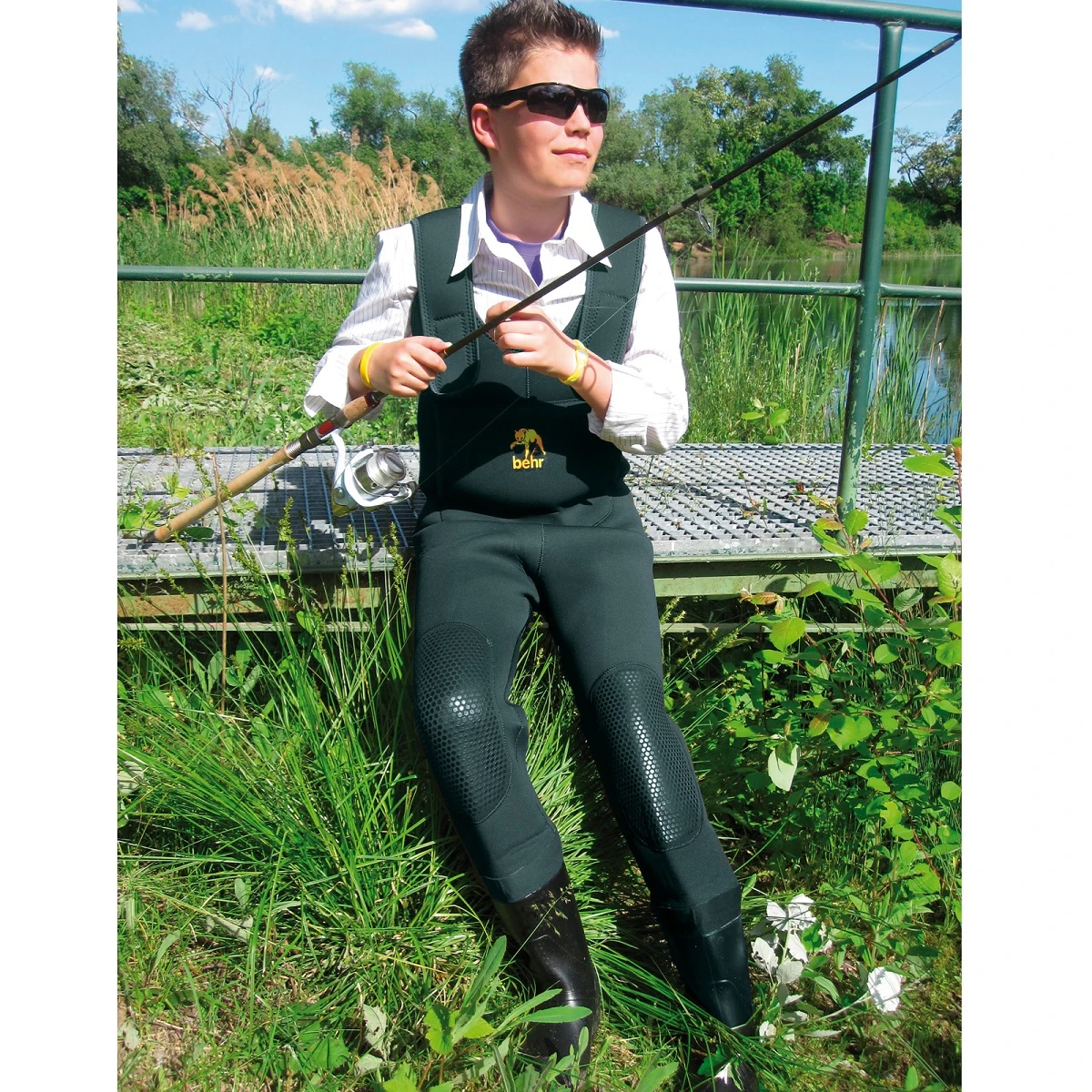 Behr Neoprene Waders 4mm Kids 39/40 1 Behr Neoprene Waders 4mm Kids 39/40