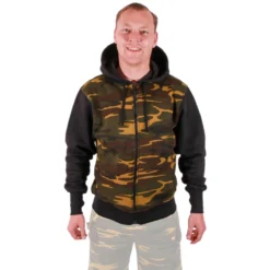 Tactic Carp Hoody Camo With Zip M -Campsite & Supply 21e4093598d5f1f1