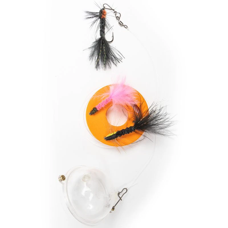 Fladen Fly Cast Kit Trout Perch Greyling Zwart, Roze 1 Fladen Fly Cast Kit Trout Perch Greyling Zwart, Roze