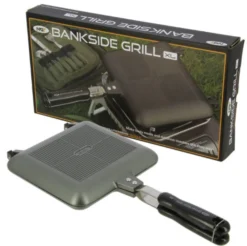 NGT Bankside Sandwich Toaster - Gun Metal (Small) -Campsite & Supply 2eafb67f757c8741