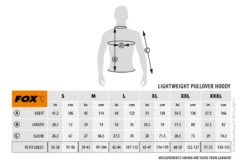 Fox LW Black/Camo Print Hoody XXXL