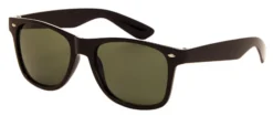 Classic Polarized Black Frame, Green Lens
