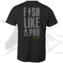 Fladen T-shirt Angry Skeleton Pike Black XXXL