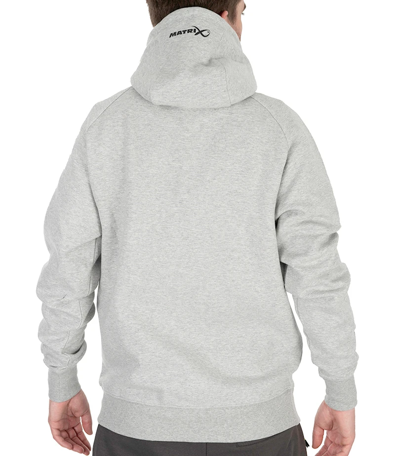 Matrix Black Edition Full Zip Hoody Marl Grey/Lime XXXL 2 Matrix Black Edition Full Zip Hoody Marl Grey/Lime XXXL - Afbeelding 2