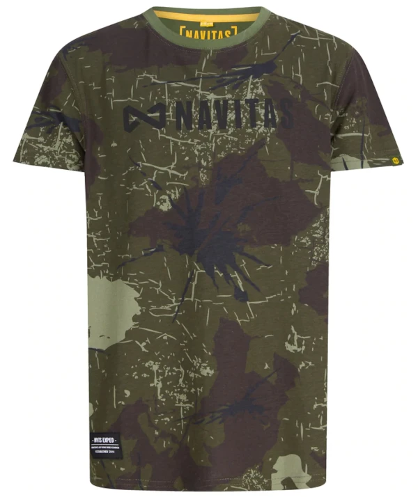 Navitas Identity Camo Kids T-Shirt 9-10 Jaar 3 Navitas Identity Camo Kids T-Shirt 9-10 Jaar - Afbeelding 3