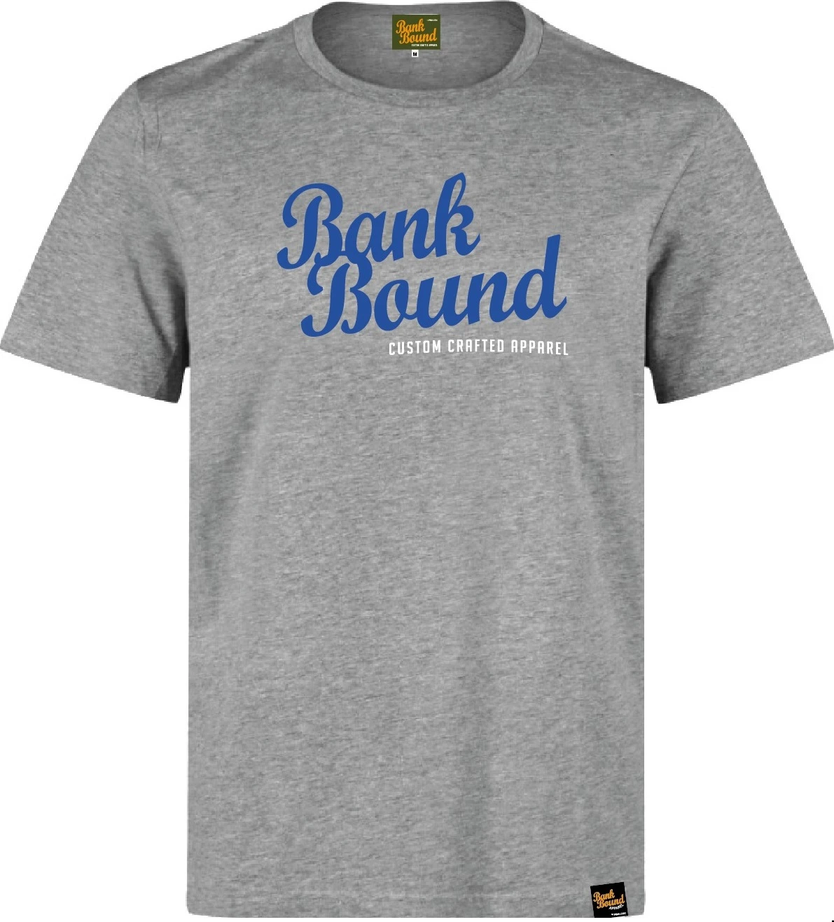 Prologic Bank Bound Custom Tee Light Grey Melange XL 1 Prologic Bank Bound Custom Tee Light Grey Melange XL