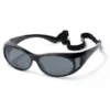 Polaroid Suncover Fitover P8900 Black Zonnebril (Grey Lens)