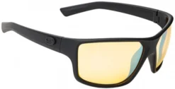 Strike King S11 Optics Clinch Matte Black Frame Yellow Silver Mirror Lens
