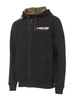 Prologic Eden Zip Hoodie Black Caviar Size XL -Campsite & Supply 67855800418143f9
