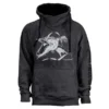 Fladen Hoody Angry Skeleton Pike Black XL