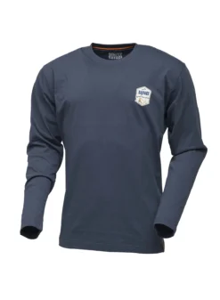 Savage Gear Simply Savage Rex Tee Long Sleeve Dark Slate Blue XL -Campsite & Supply 6e1d518bcef5bccf