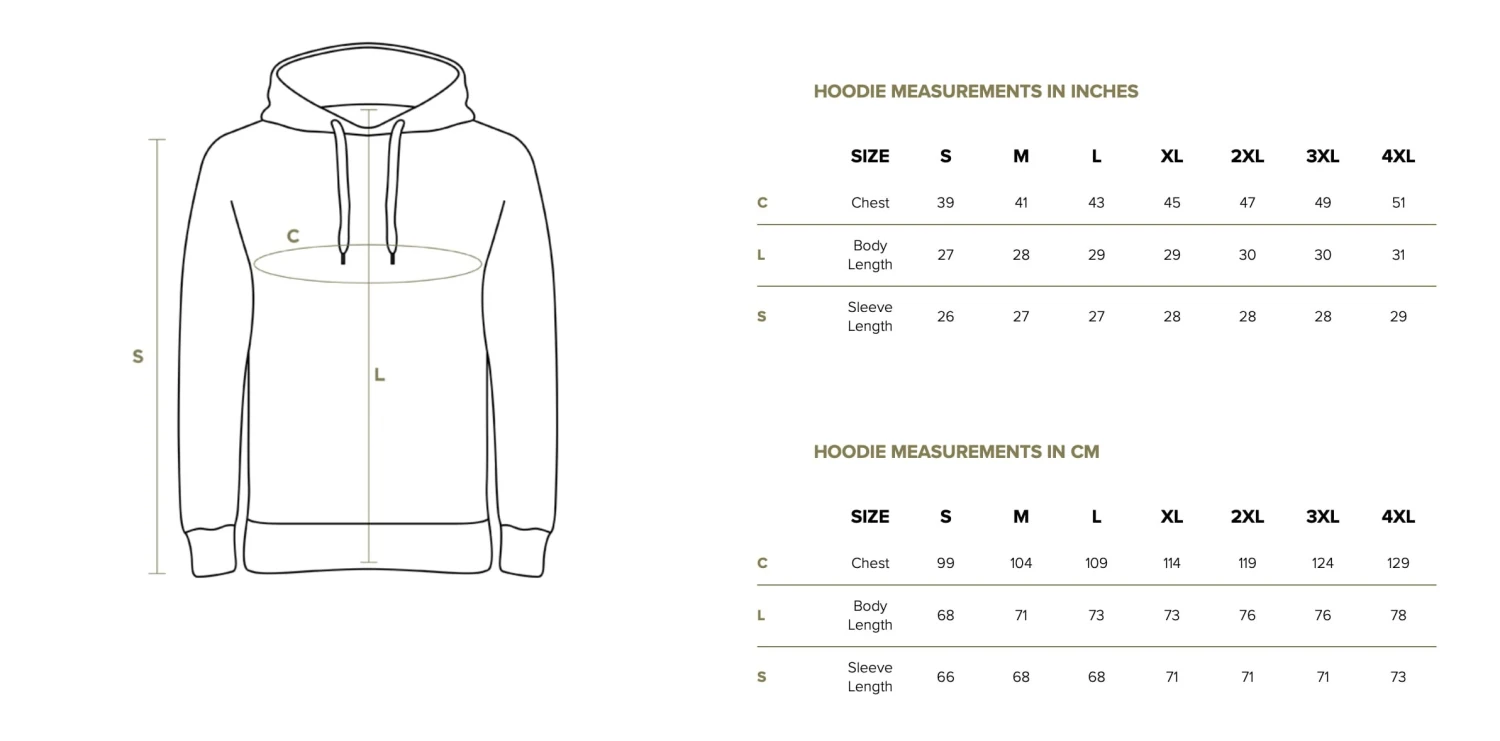 Kumu Hoodie Make Your Own Luck Vis Trui XL 1 Kumu Hoodie Make Your Own Luck Vis Trui XL