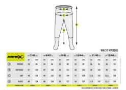 Matrix Waist Waders EU42/UK8
