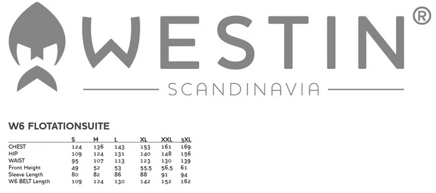Westin W6 Flotation Suit Midnight Sun XL 1 Westin W6 Flotation Suit Midnight Sun XL