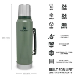 Stanley The Legendary Classic Bottle Thermoskan 1L