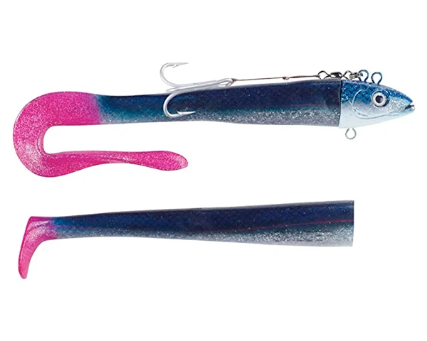 Balzer Adrenalin Arctic Eel 150g - BlueSilverGlitter/Pink Tail 1 Balzer Adrenalin Arctic Eel 150g - BlueSilverGlitter/Pink Tail