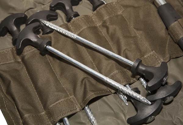 Ultimate Deluxe Bivvy Peg Set Inclusief Hamer 6 Ultimate Deluxe Bivvy Peg Set Inclusief Hamer - Afbeelding 6