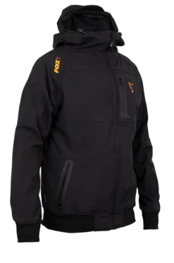 Fox Collection Black/Orange Shell Hoody Size XXXL -Campsite & Supply 9350b835da4bcb9c