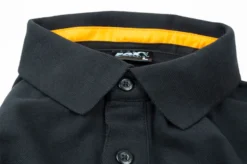 Fox Collection Black/Orange Polo Shirt Size M -Campsite & Supply 939206e6569f7f82