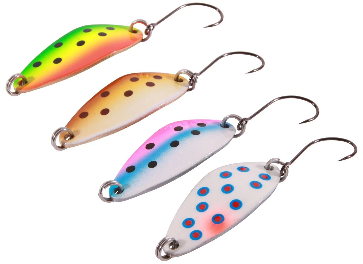 Ultimate Ultralight Spoon Selection Size 3 10g 4pcs 2 Ultimate Ultralight Spoon Selection Size 3 10g 4pcs - Afbeelding 2