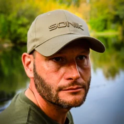 Sonik Baseball Cap Green -Campsite & Supply 9d3748d5bc44a1c9