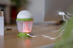 DÖRR LED Solar Camping Light Anti-Moskito Neon Groen