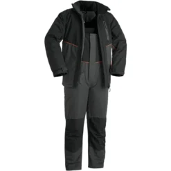 Fladen Thermal Suit Authentic Grey/black - Size XL -Campsite & Supply a61db78985824904