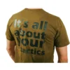 Tactic Carp T-shirt 'It's All About Your Tactics' Green XXL