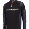 Savage Gear Tournament Shirt 1/2 Zip Size L Black Ink