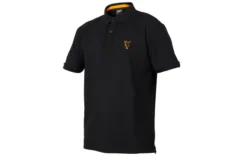 Fox Collection Black/Orange Polo Shirt Size M -Campsite & Supply b719d1985732ecd5