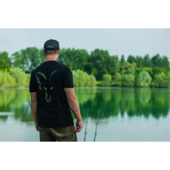 Fox Black Fox Head Logo T-Shirt XXXL