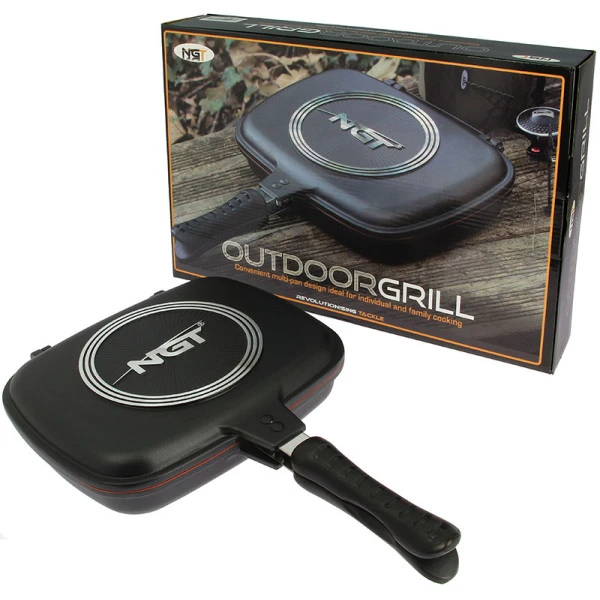 NGT Double Grill Pan 4 NGT Double Grill Pan - Afbeelding 4