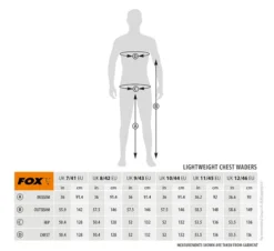 Fox Lightweight Green Waders Maat 41 -Campsite & Supply c012a338e97a2a00