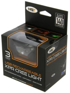 NGT XPR Cree USB-oplaadbare Hoofdlamp