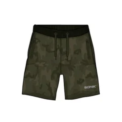 Sonik Camo Fleece Shorts L
