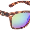 Strike King SK Plus Cash Matte Tortoiseshell Frame Multi Layer Green Mirrror Amber Base Lens