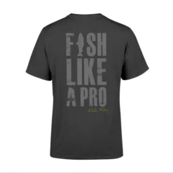 Fladen T-shirt Greedy Perch Black M