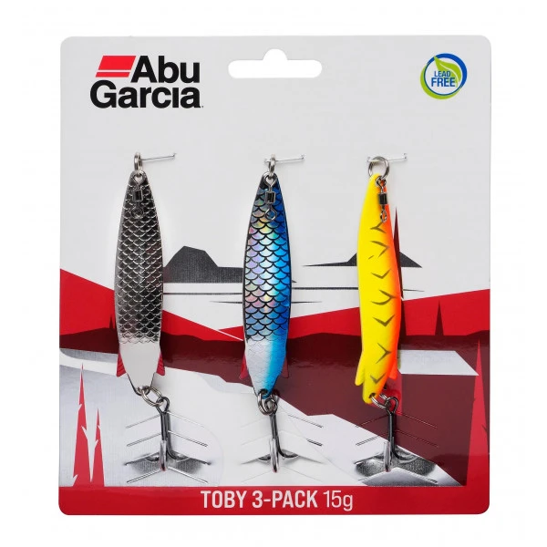 Abu Garcia Toby 3 Pack 9cm (18g) 1 Abu Garcia Toby 3 Pack 9cm (18g)