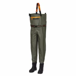Prologic Inspire Chest Bootfoot Wader EVA Sole Green 46-47 -Campsite & Supply e9cf33a4c4aefdb5