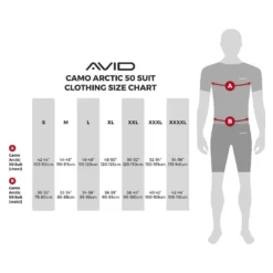 Avid Carp Arctic 50 Camo Suit XXL