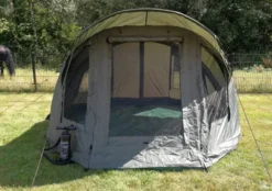 Q-dome Fishing Air Bivvy 2 Pers + Winterskin + Pomp -Campsite & Supply fbd10f1020a78b73