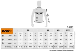 Fox Black/Camo Raglan T-Shirt XXXL